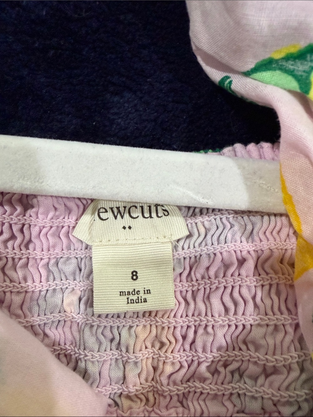 Crewcuts Pink Lemon-Print Ruffle Sundress - Picture 2 of 6